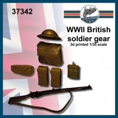 1/35 WWII British Soldier Gear