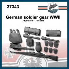 1/35 WWII German Soldier Gear