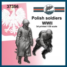 1/35 WWII Polish Soldiers (2 figures)
