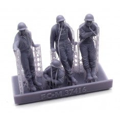 1/35 US WWII Self-Propelled Gun Crew