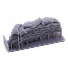 1/35 Small Sandbag Wall (3D Printed)
