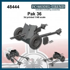 1/48 German Pak 36 37mm Gun Resin Kit