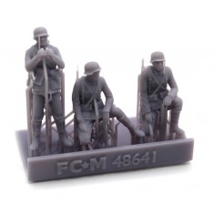 1/48 Pak 40 Crews (3 figures)