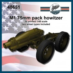 1/48 M1A1 75mm pack Howitzer