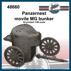 1/48 Panzernest Mobile MG Bunker