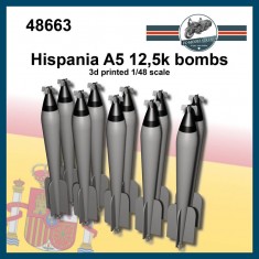 1/48 Hispania A5 12.5K Bombs