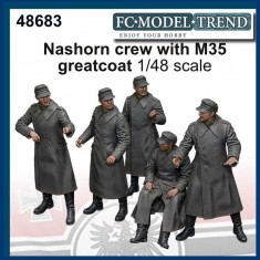 1/48 Nashorn Crew with M35 Greatcoat