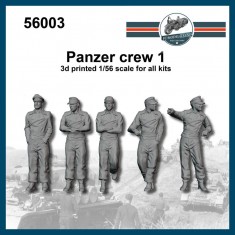 1/56 German Panzer Crews (5 figures)