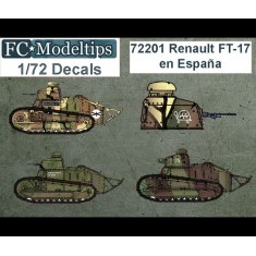 1/72 FT-17 in Spain Decals