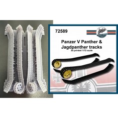 1/72 Panzer V Panther and Jagdpanther Tracks