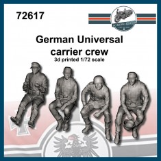 1/72 German Crew for Universal Carrier (4 figures)