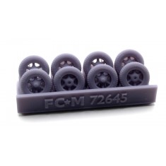 1/72 Flak 18 Weighted Wheels