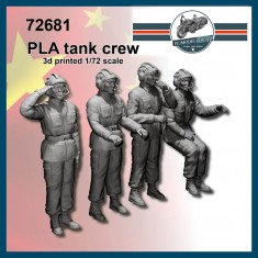 1/72 Modern PLA Tank Crews (4 figures)