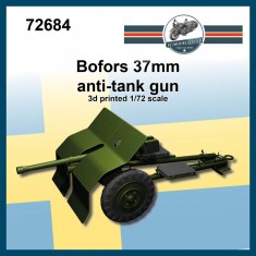 1/72 Bofors 37mm Anti Tank Gun