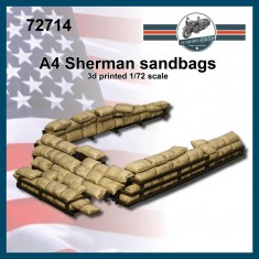 1/72 M4 Sherman Sandbags Armour