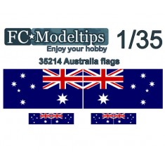 Water-slide Decal for 1/35 Adaptable Flags Australia