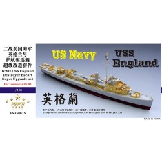 1/350 WWII USS England Destroyer Escort Super Upgrade Set for Trumpeter kit #05305