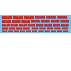 1/350 Chinese PLAN National Flag and Navy Flag Decal