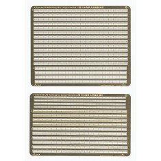 1/350 WWII IJN Railings for Large Vessels (2 Photo-Etched Sheets)