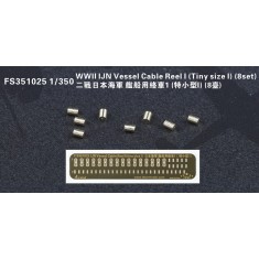 1/350 WWII IJN Vessel Cable Reels Set I - Tiny Size I (8 Sets)