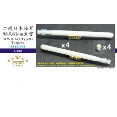 1/350 WWII IJN Type93 61cm Torpedo
