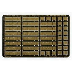 1/350 WWII IJN Insulation Asbestos Wall for AA Rockets