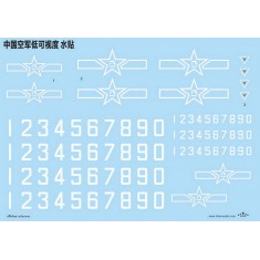 1/48 Chinese PLA Airforce Low Visibility Decal Set