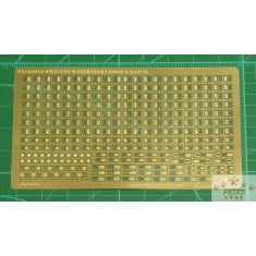 1/700 WWII USN Watertight Door & Hatch Set (1 photo-etched sheet)