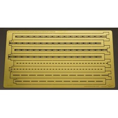 1/700 Spraying Stencil Masks for Plan Aircraft Carrier (2 photo-etched sheets)