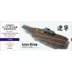 1/700 PLA Navy Aircraft Carrier Liao Ning Super Upgrade Set for Trumpeter 06703 kit