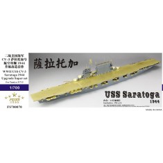 1/700 WWII USS Aircraft Carrier CV-3 Saratoga 1944 Super Upgrade Set for Tamiya 31713 kit