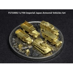 1/700 Imperial Japan Armoured Vehicles Set (3 photo-etched sheets)