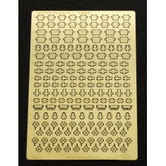 1/700 IJN Deck Stuff #1 (1 photo-etched sheet)