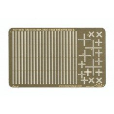 1/700 IJN Deck Bracing Set (1 photo-etched sheet)