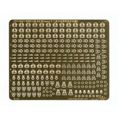 1/700 WWII IJN AA Weapon Set II (1 photo-etched sheet)