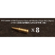 1/700 Yamato Class AP Shells Type 94 (8pcs)