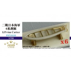 1/700 WWII IJN 6m Cutter (6pcs)