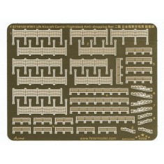 1/700 WWII IJN Aircraft Carrier Flightdeck Anti-Dropping Net (1 Photo-Etched Sheet)