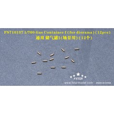 1/700 Gas Containers I for Diorama (12pcs)