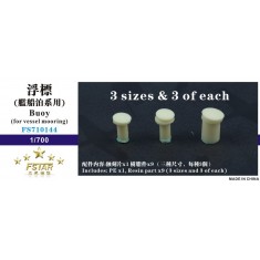 1/700 Buoys for Vessel Mooring (9pcs)