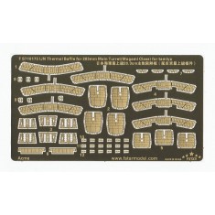 1/700 IJN Thermal Baffle for 203mm Main Turret for Tamiya Mogami-Class kit (1PE)