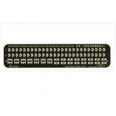 1/700 Tables and Chairs (for all countries and eras)