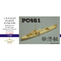 1/700 WWII USN PC461 Type Submarine Chaser (2 vessels) Resin Model Kit