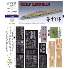 1/700 WWII German Navy Aircraft Carrier Graf Zeppelin Super Upgrade Set for Trumpeter 06709