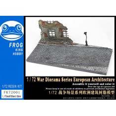 1/72 War Diorama Series European Architecture Resin Base (170 x 86 x 60mm)