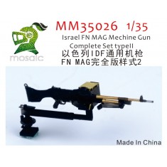 1/35 Israel FN MAG Machine Gun Complete Set Type II