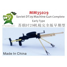 1/35 WWII Soviet DT-29 Machine Gun Early Type Complete Set