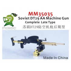 1/35 WWII Soviet DT-29 AA Machine Gun Late Type Complete Set