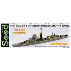 1/700 French Navy D602 FS Suffren Air Defence Frigate 2000 Final State Model Kit