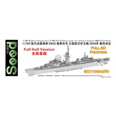 1/700 French Navy D602 FS Suffren Air Defence Frigate 2000 Final State Full Hull
